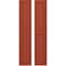 Ekena Millwork Americraft 3-Board Exterior Wood 2 Equal Panel Framed Board-n-Batten Shutters, ARW101BF311X64CLH, PR ARW101BF311X64CLH - alternate 1